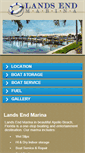 Mobile Screenshot of landsendmarina.com